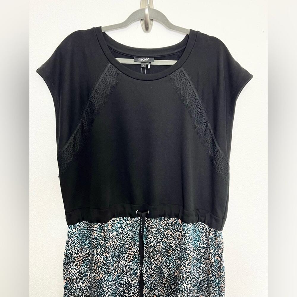 DKNY SPORTSWEAR black dress size XL